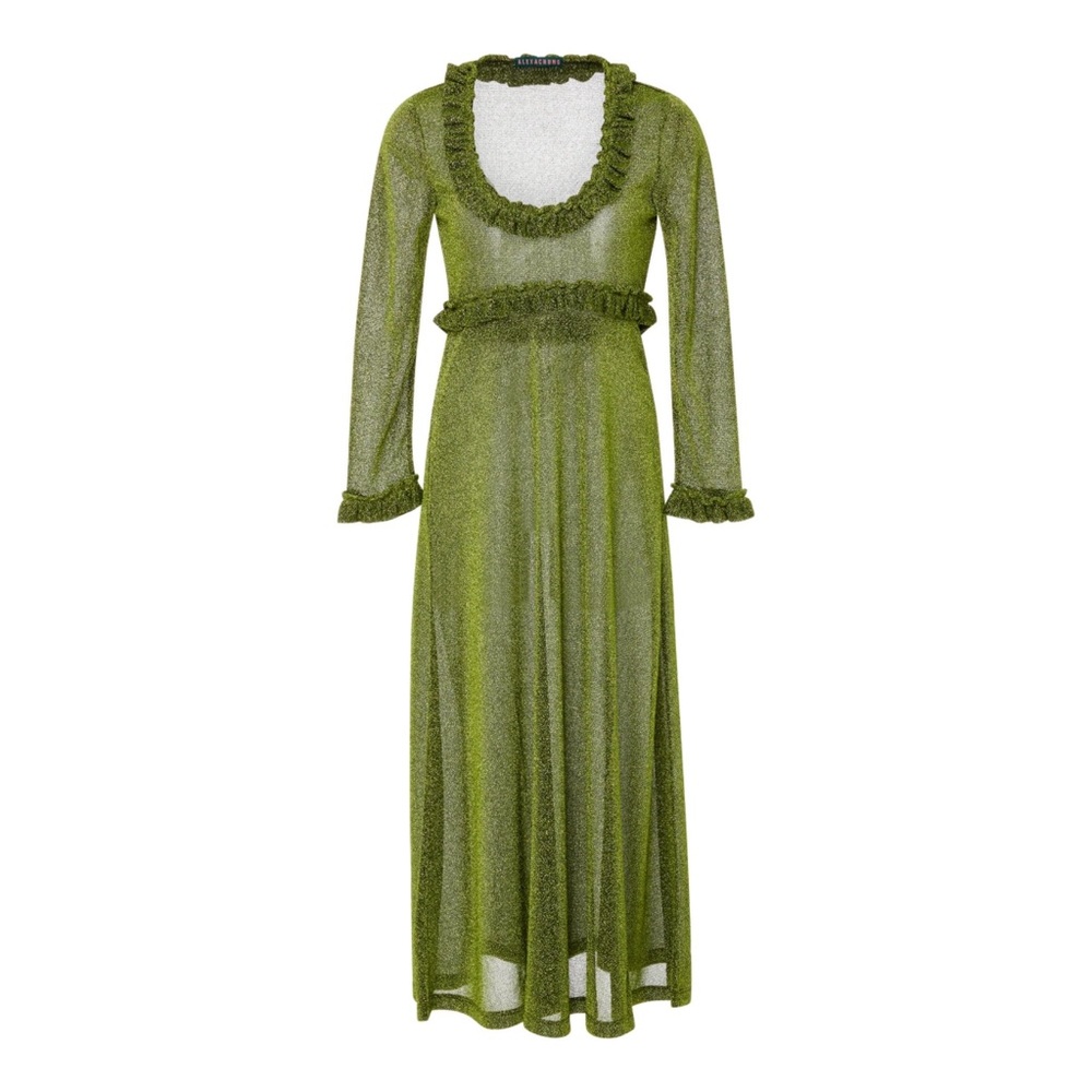 ISO Alexa Chung Frill Trim Dress